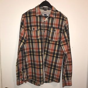 Men’s Buffalo David Bitton plaid shirt size M
